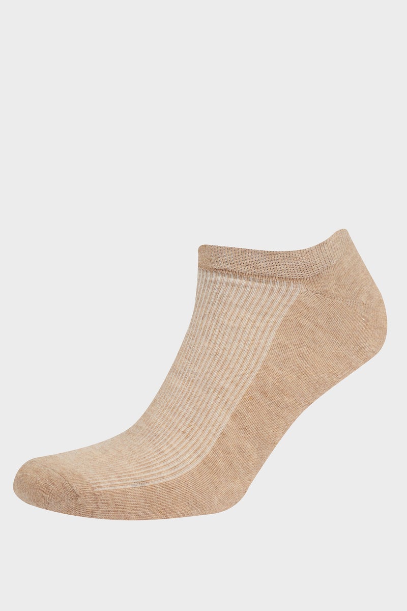 DeFacto Multicolour Man Man 7 Piece Cotton Ankle Socks Casual - Image 3